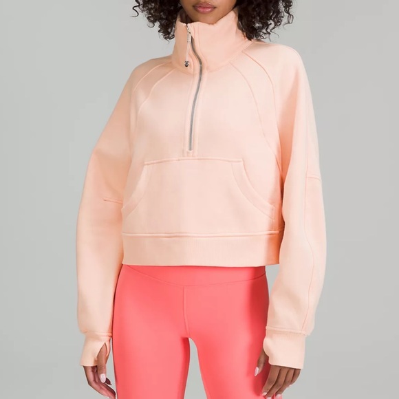 lululemon athletica Tops - Lululemon Oversized Funnel Neck Half-Zip